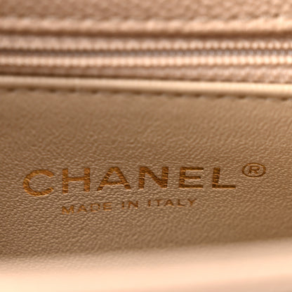 Chanel Caviar Quilted Flap Light Beige 6 of 13