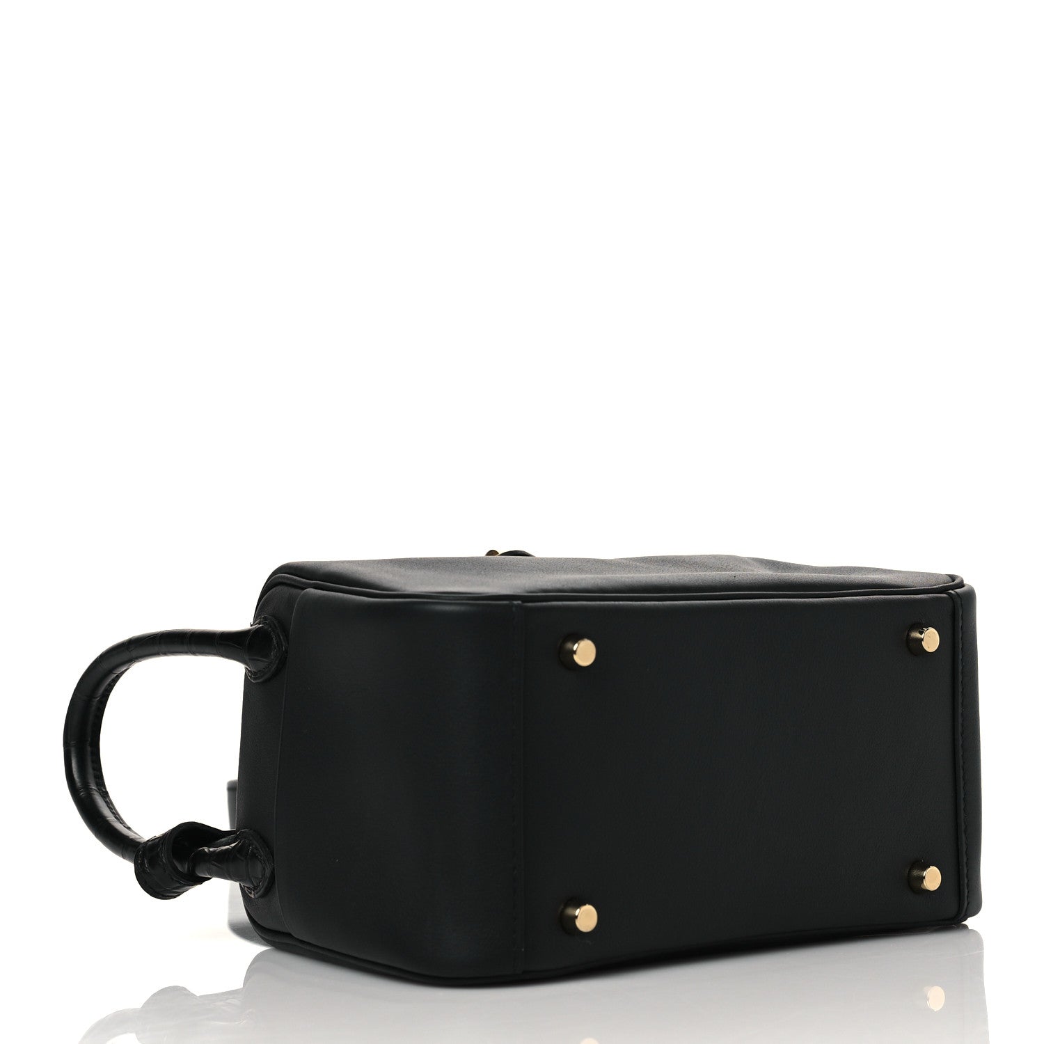 Hermes Swift Matte Alligator Mini Touch Lindy 20 Black 4 of 11