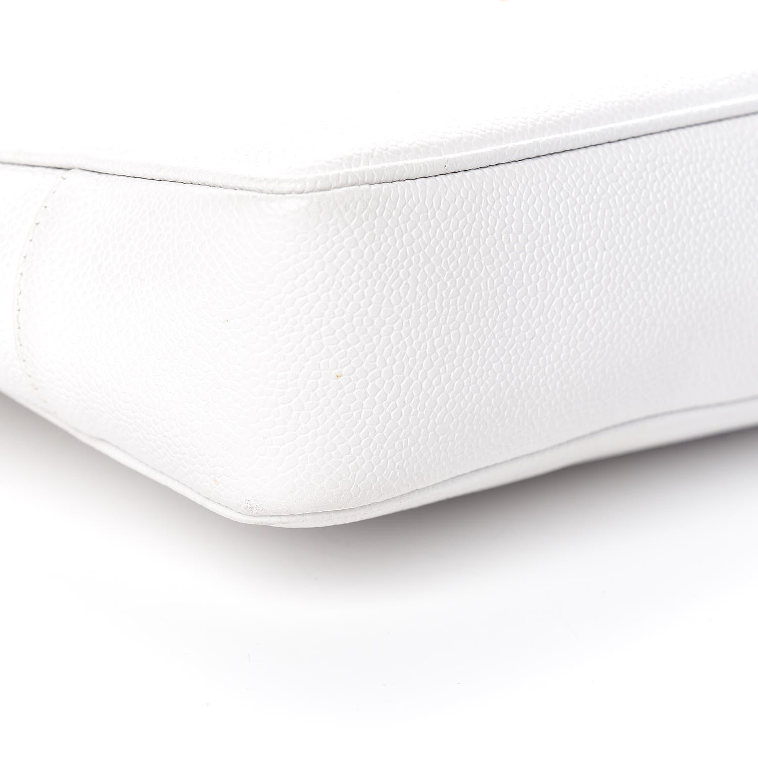 Chanel Caviar CC Timeless Tote White 12 of 19