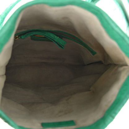 Nancy Gonzalez Crocodile Foldover Clutch Green 5 of 11