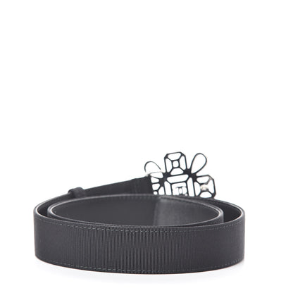 Chanel Grosgrain Crystal Belt 70 28 Black 3 of 6