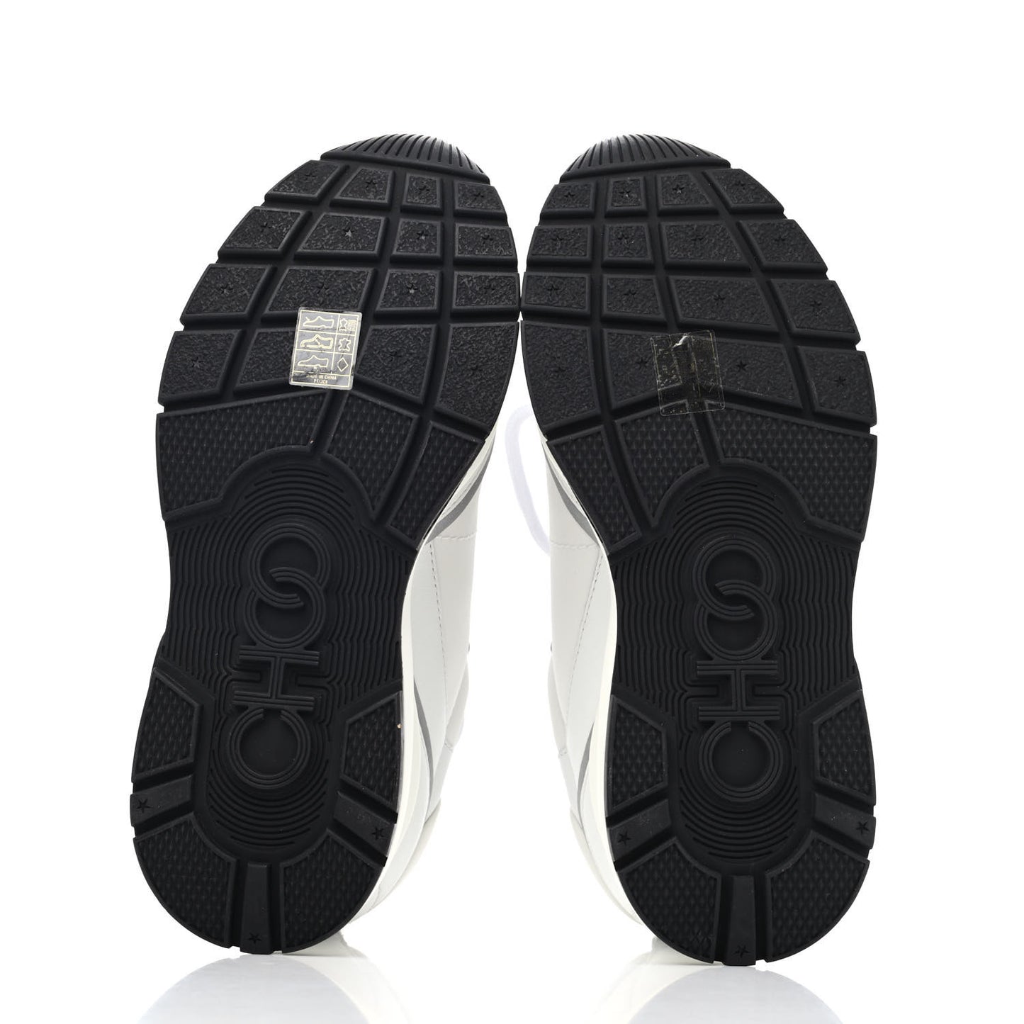 Calfskin Neoprene Raine Sneakers 37 White