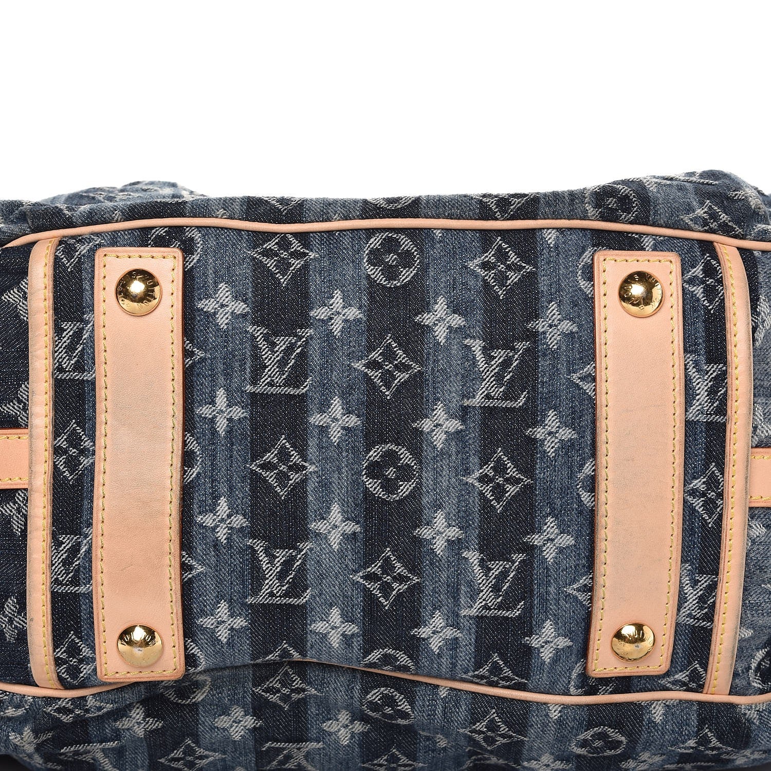 Louis Vuitton Denim Raye Cabas GM 11 of 15