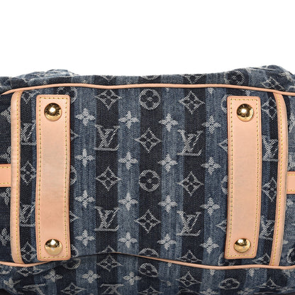 Louis Vuitton Denim Raye Cabas GM 11 of 15