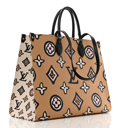 Louis Vuitton Monogram Giant Wild At Heart Onthego GM Arizona 3 of 9