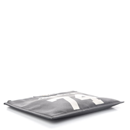 Givenchy Textured Coated Canvas Favelas Large Antigona Pouch Black 4 of 9