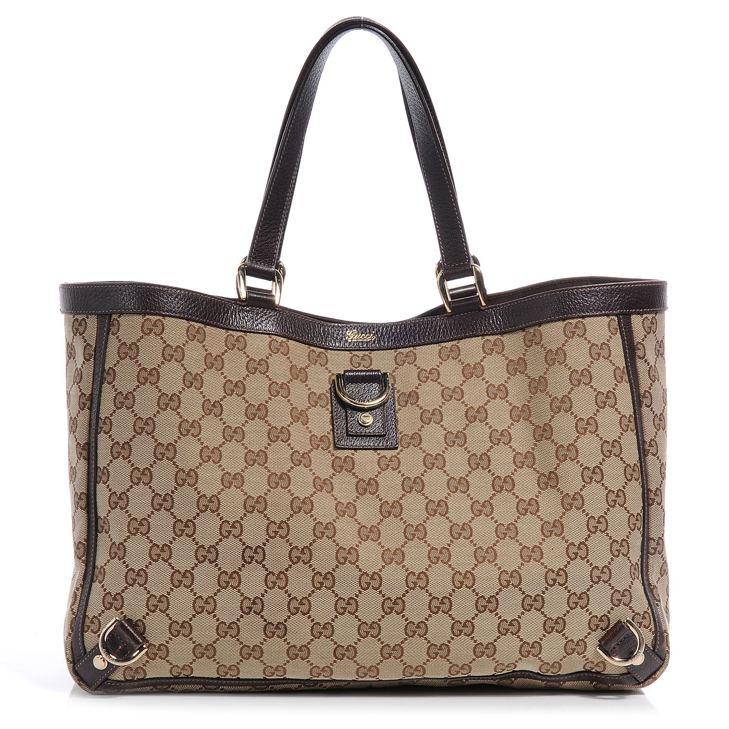 Gucci Monogram Large Abbey Tote Ebony 1 of 7