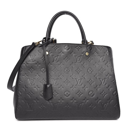 Louis Vuitton Empreinte Montaigne GM Black 1 of 9