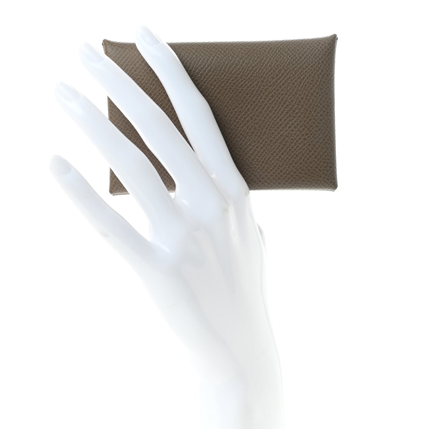 Epsom Calvi Card Case Etoupe