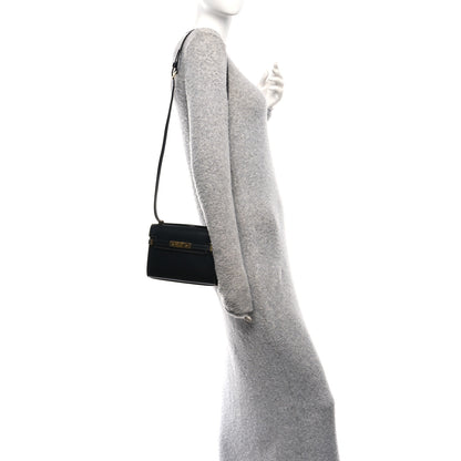 Saint Laurent Smooth Calfskin Mini Manhattan Shoulder Bag Black 2 of 10