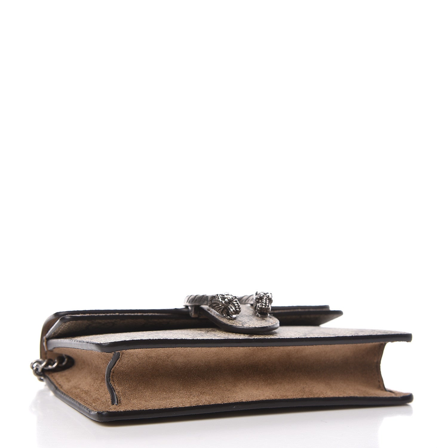 Gucci GG Supreme Monogram Super Mini Dionysus Shoulder Bag Taupe 4 of 10