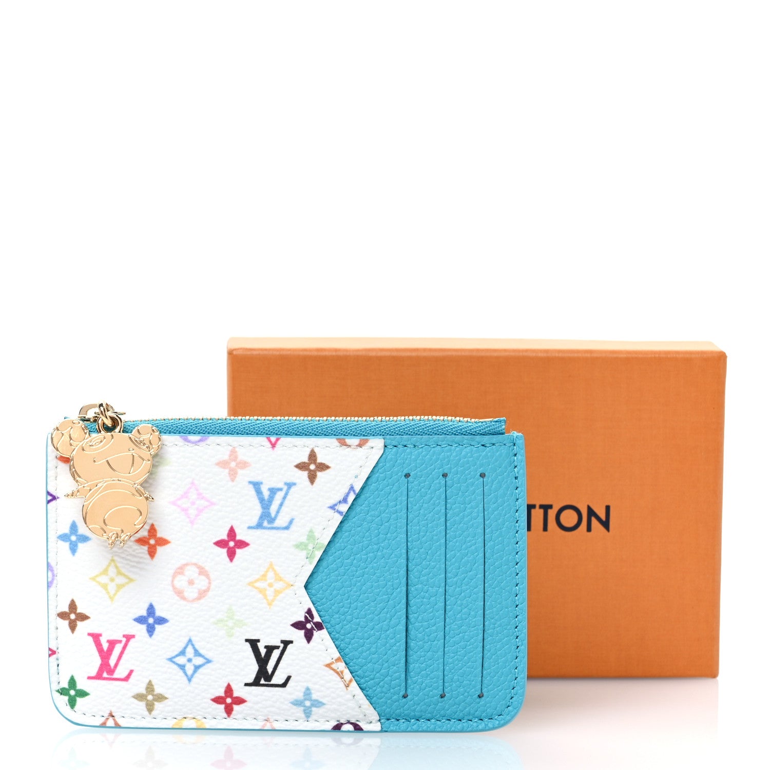 Louis Vuitton LV X TM Monogram Romy Card Holder Kabira Blue 7 of 7
