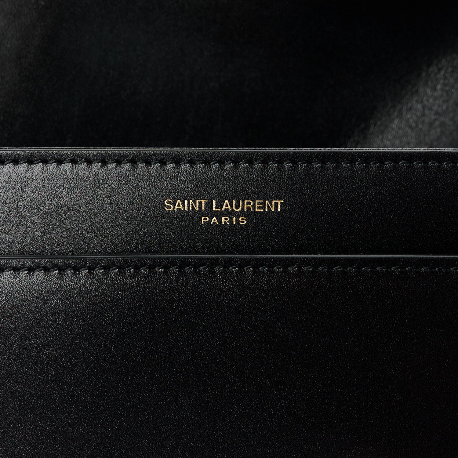Saint Laurent Smooth Calfskin Le Maillon Satchel Black 8 of 14