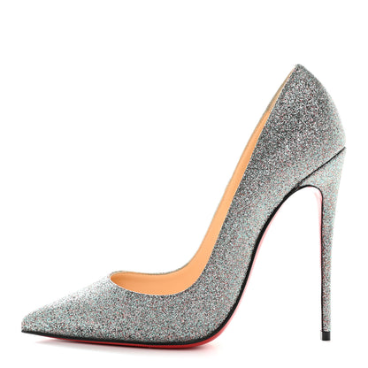 Christian Louboutin Mini Glitter So Kate 120 Pumps 38 Vosges 1 of 10