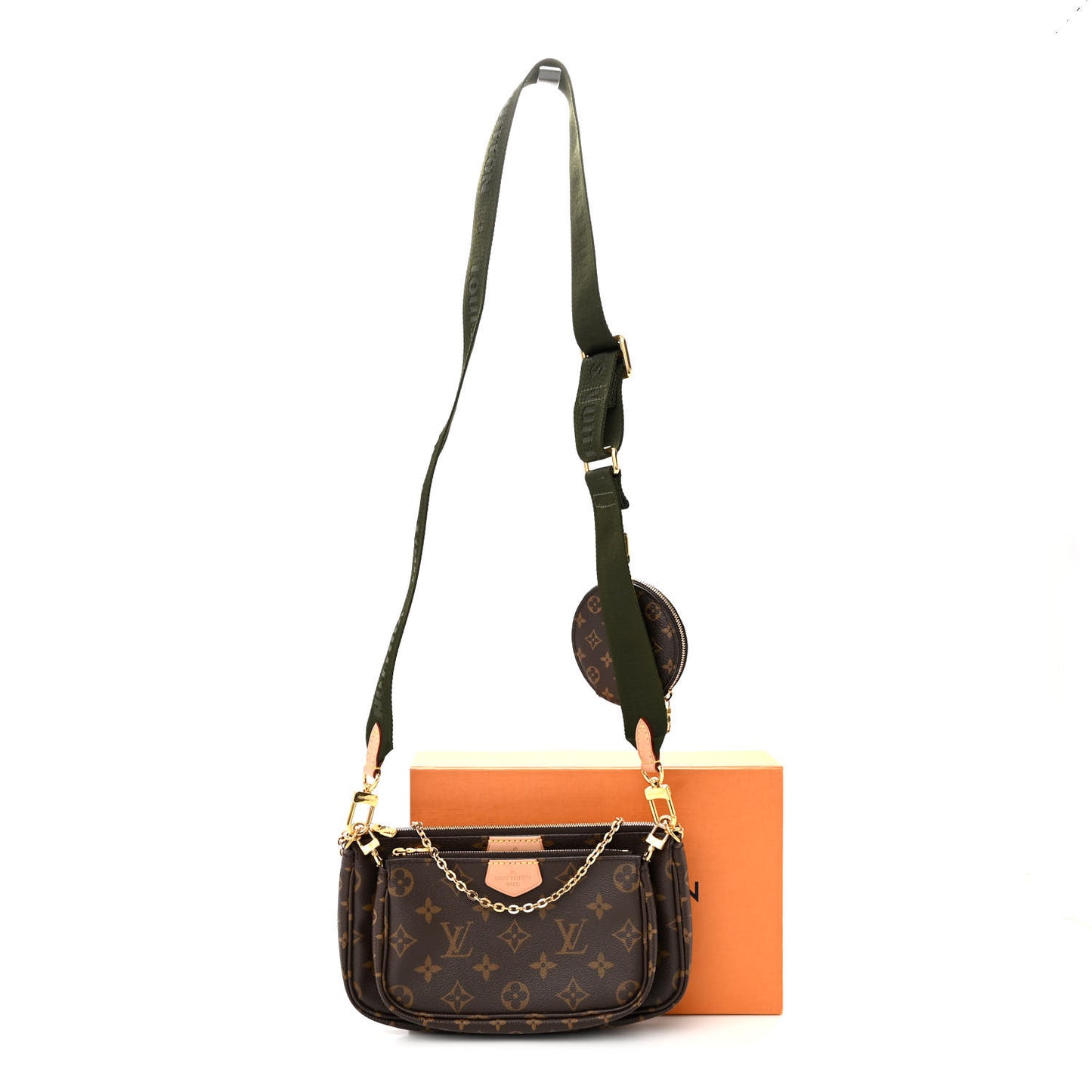 Monogram Multi Pochette Accessories Kaki
