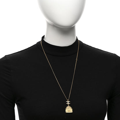 Chanel Metal CC Rue Cambon Necklace Gold 2 of 5