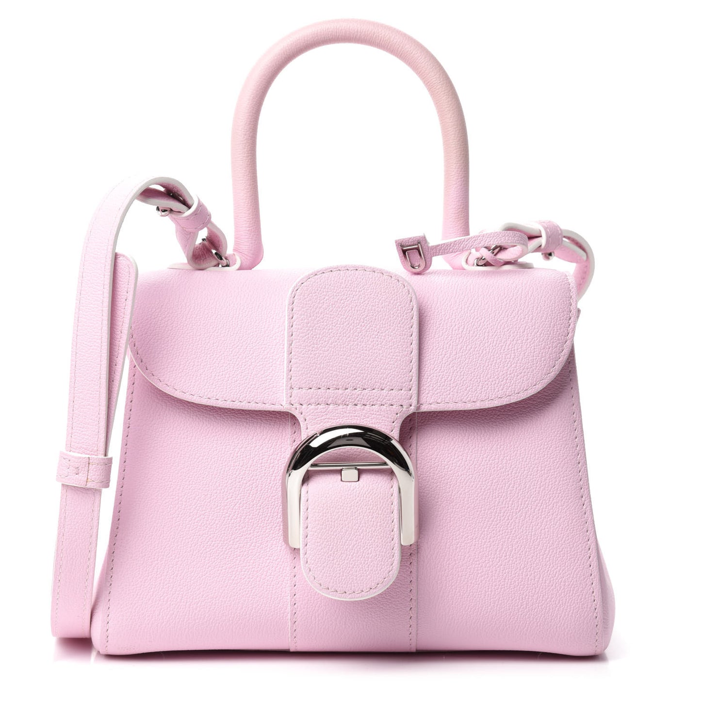 Grained Calfskin Mini Brillant Satchel Nakuru