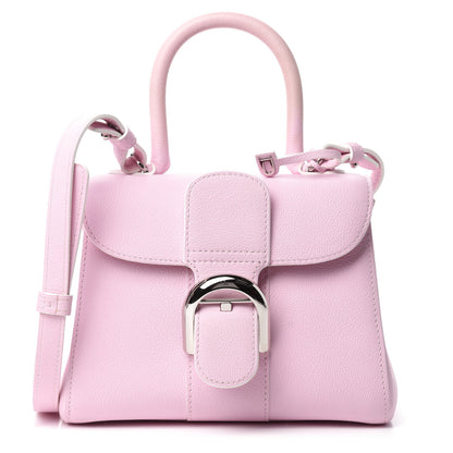 Delvaux Grained Calfskin Mini Brillant Satchel Nakuru 1 of 12
