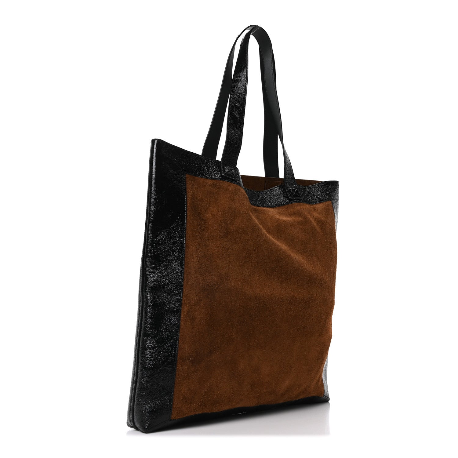 Gucci Suede Large Ophidia Vertical Shopping Tote Chestnut 4 of 11