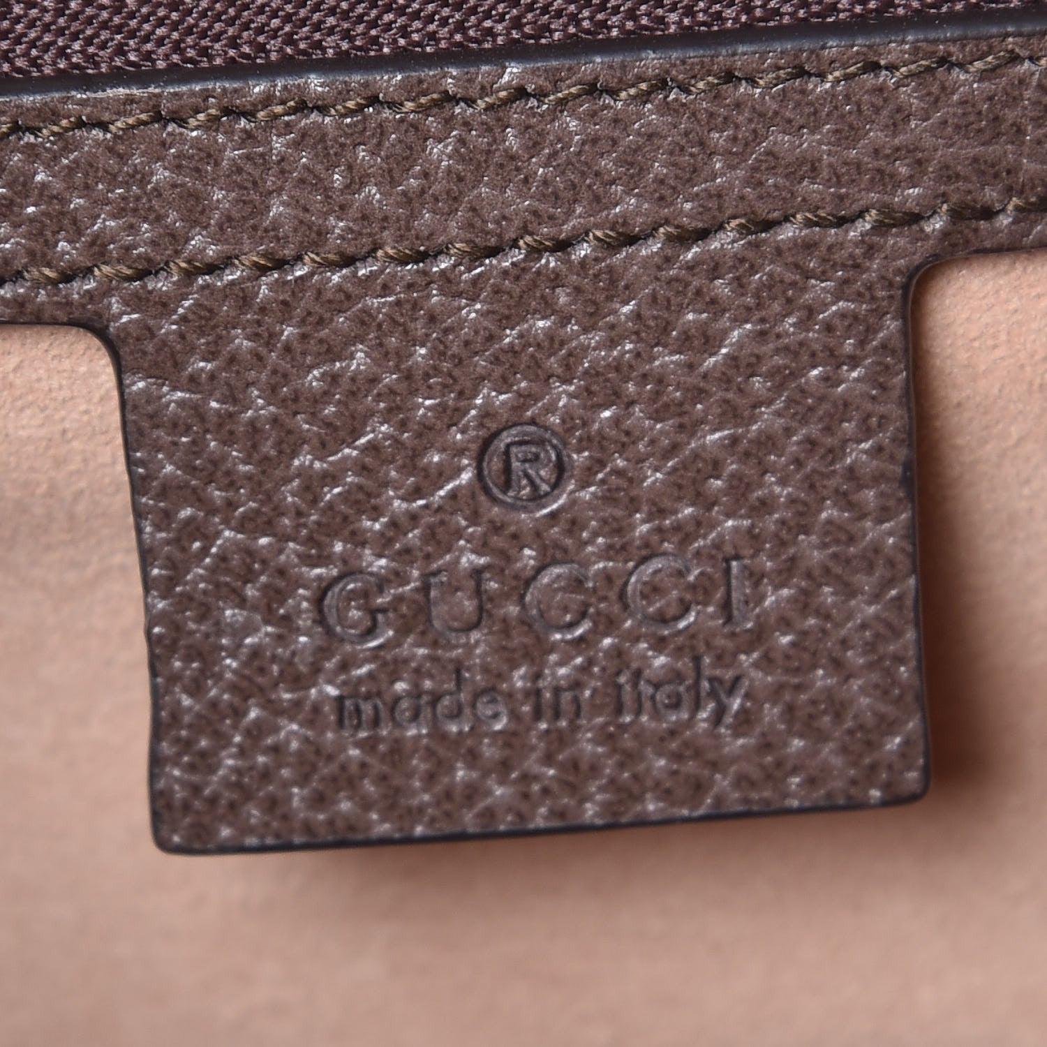 Gucci GG Supreme Monogram Web Medium Ophidia Boston Brown 7 of 9