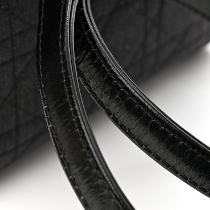 Christian Dior Canvas Cannage Mini Lady Dior Black 10 of 10