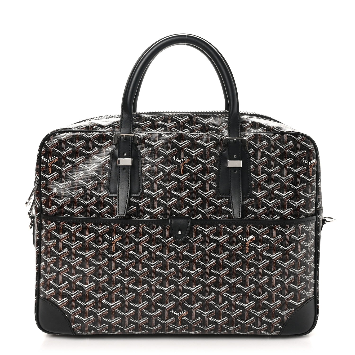 Goyard Goyardine Ambassade PM Briefcase Black 1 of 11
