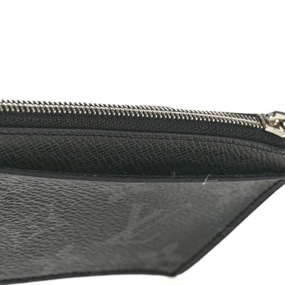 Louis Vuitton Taigarama Coin Card Holder Black 7 of 9