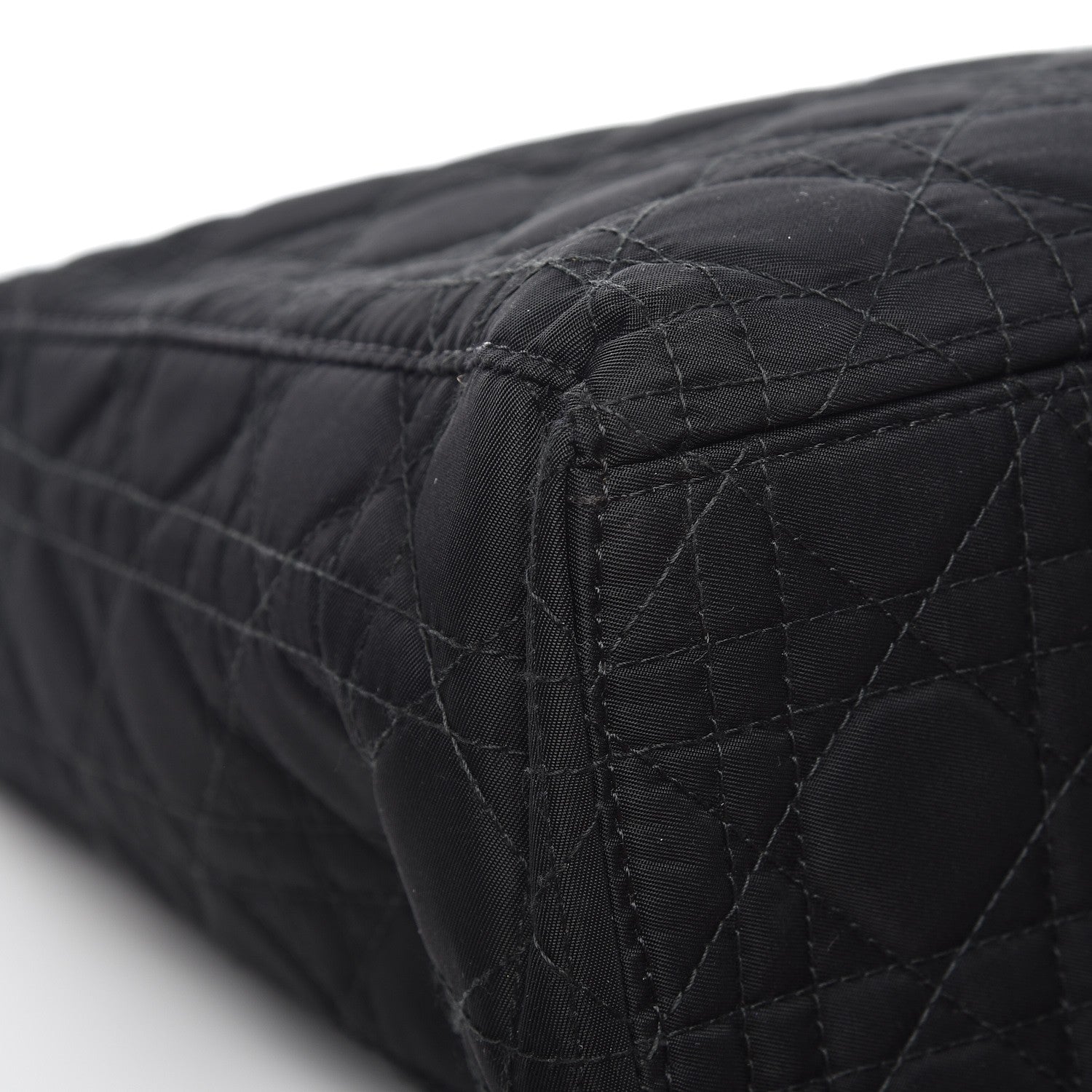 Christian Dior Nylon Cannage Large Lady Dior Black 11 of 12