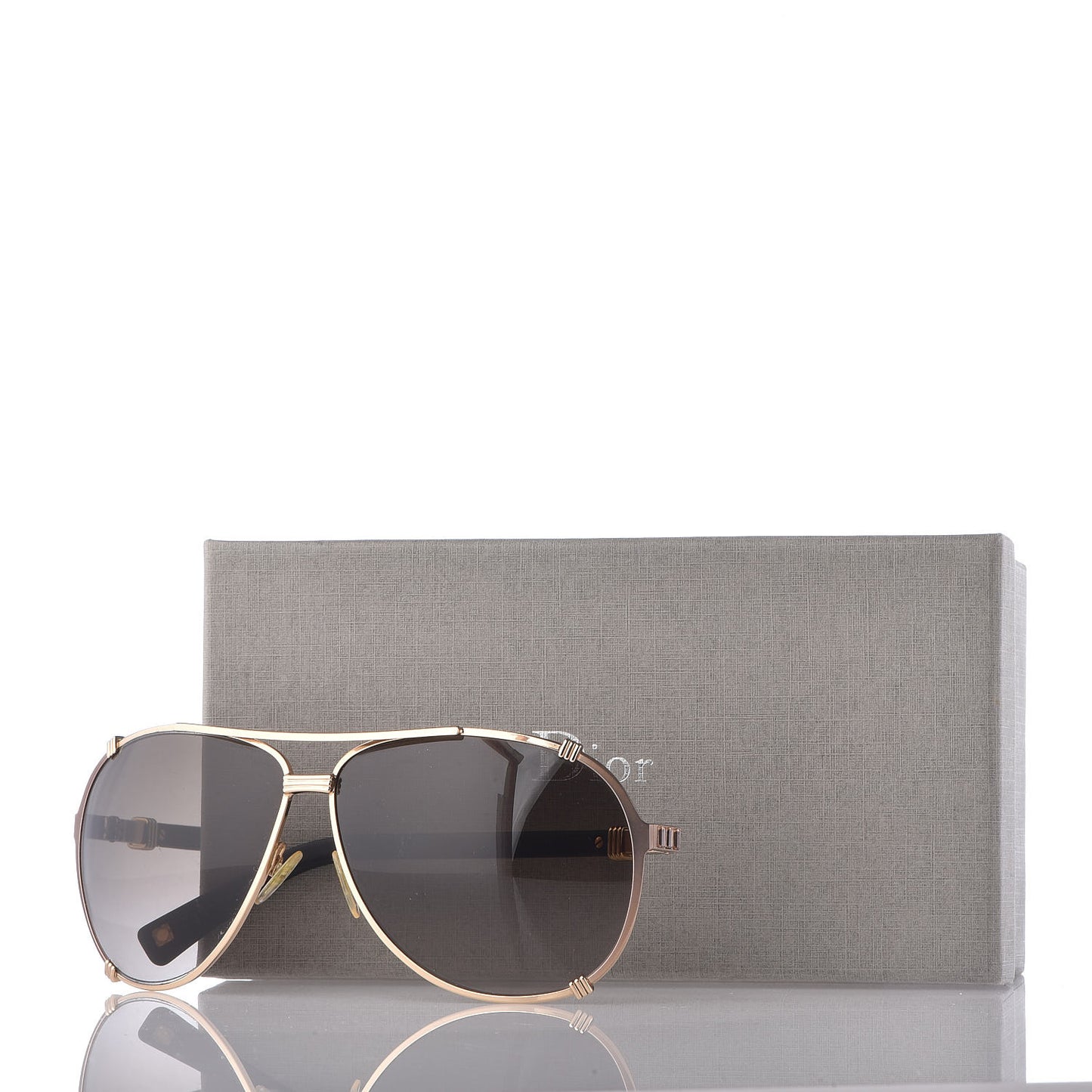 Chicago 2 Aviator Sunglasses Brown