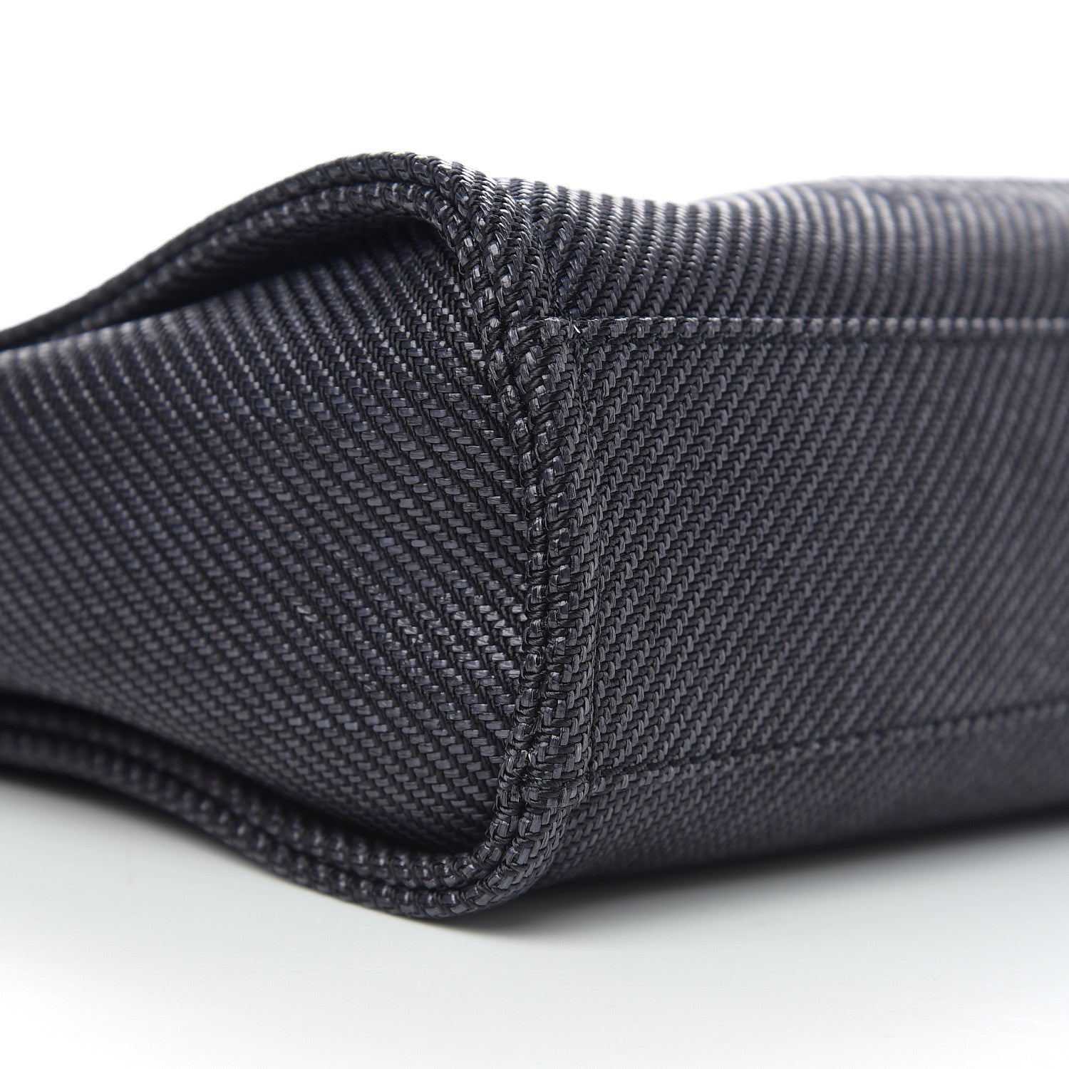 Chanel Canvas Mini Deauville Tote Black 8 of 10