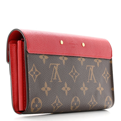 Louis Vuitton Monogram Pallas Wallet Cherry 3 of 12