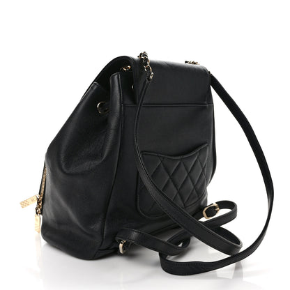 Chanel Caviar Quilted Business Affinity Backpack Black 2 of 8