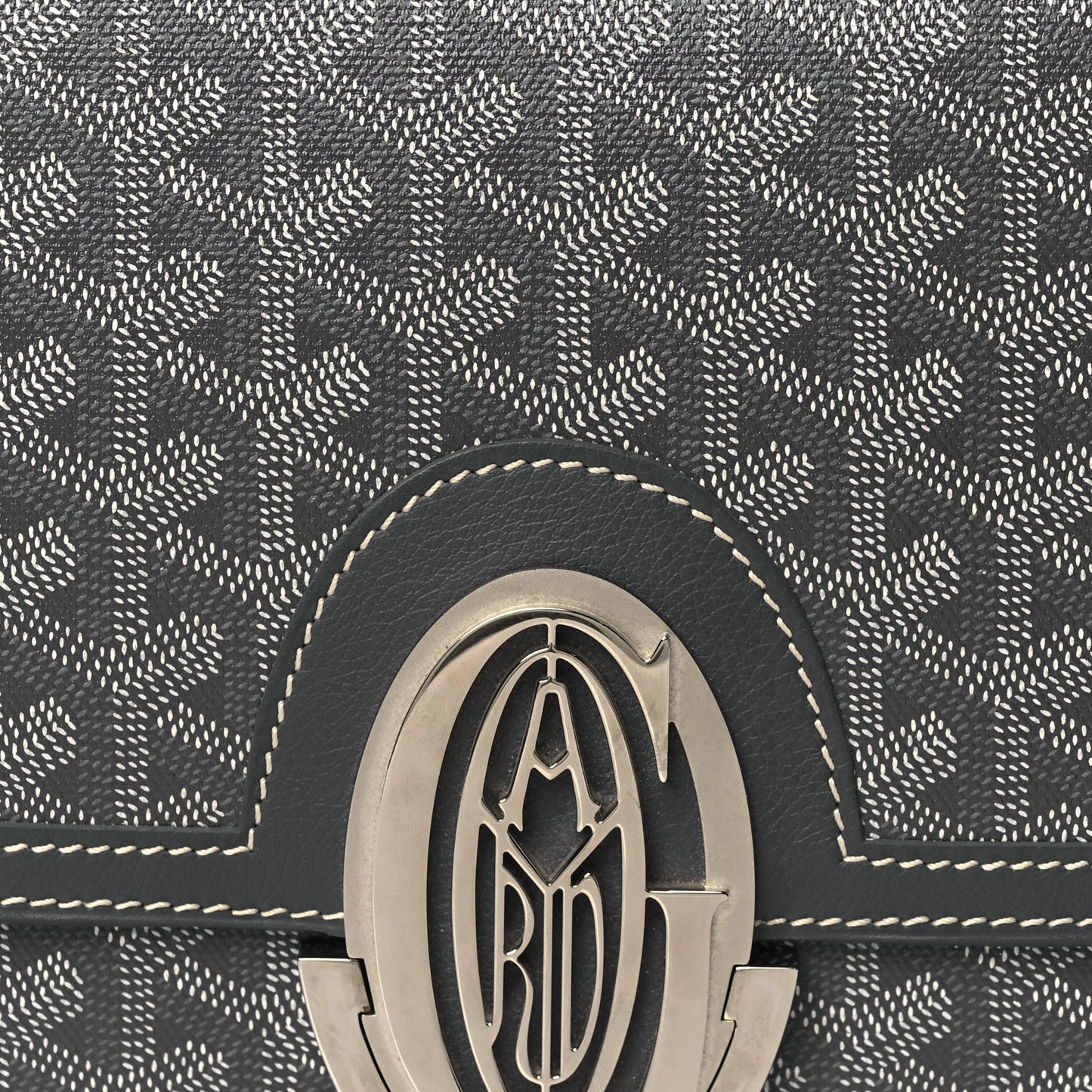Goyardine 233 PM Shoulder Bag Grey