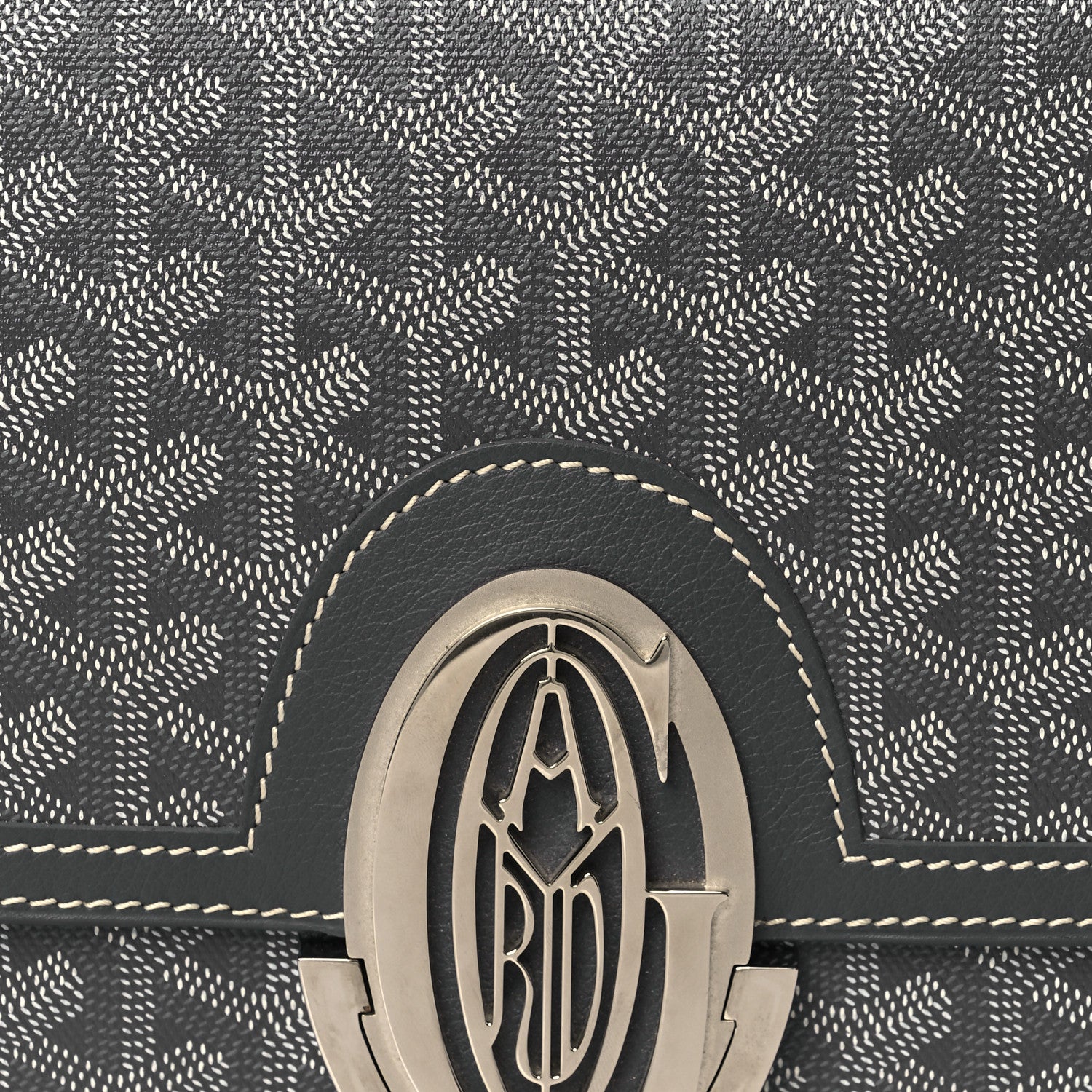 Goyard Goyardine 233 PM Shoulder Bag Grey 7 of 9