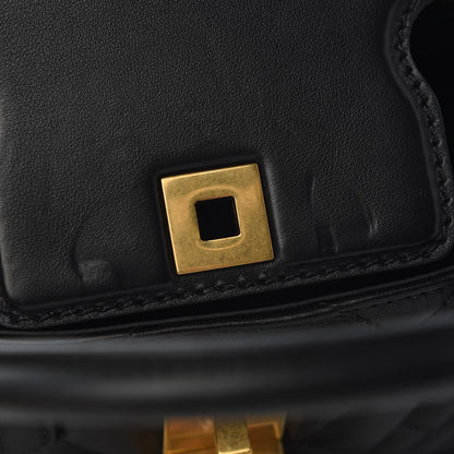 Versace Vitello Quilted Medium Palazzo Empire Bag Black 8 of 8