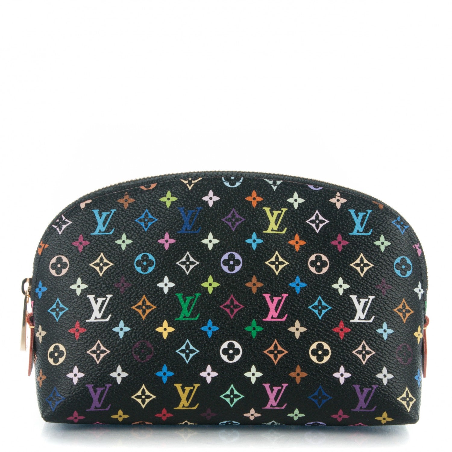 Louis Vuitton Monogram Multicolor Cosmetic Pouch Black Grenade 1 of 6