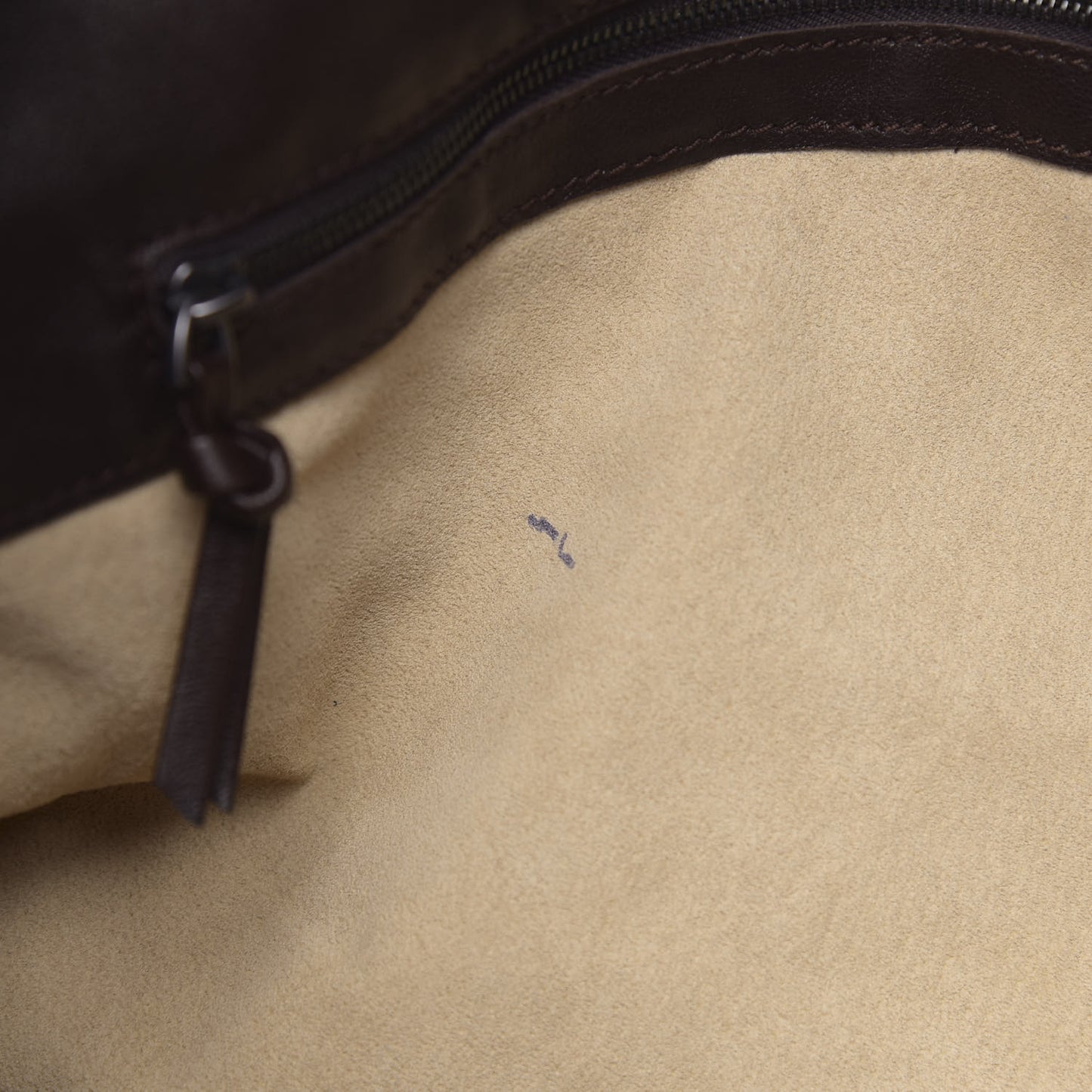 Nappa Intrecciato Medium Campana Ebano
