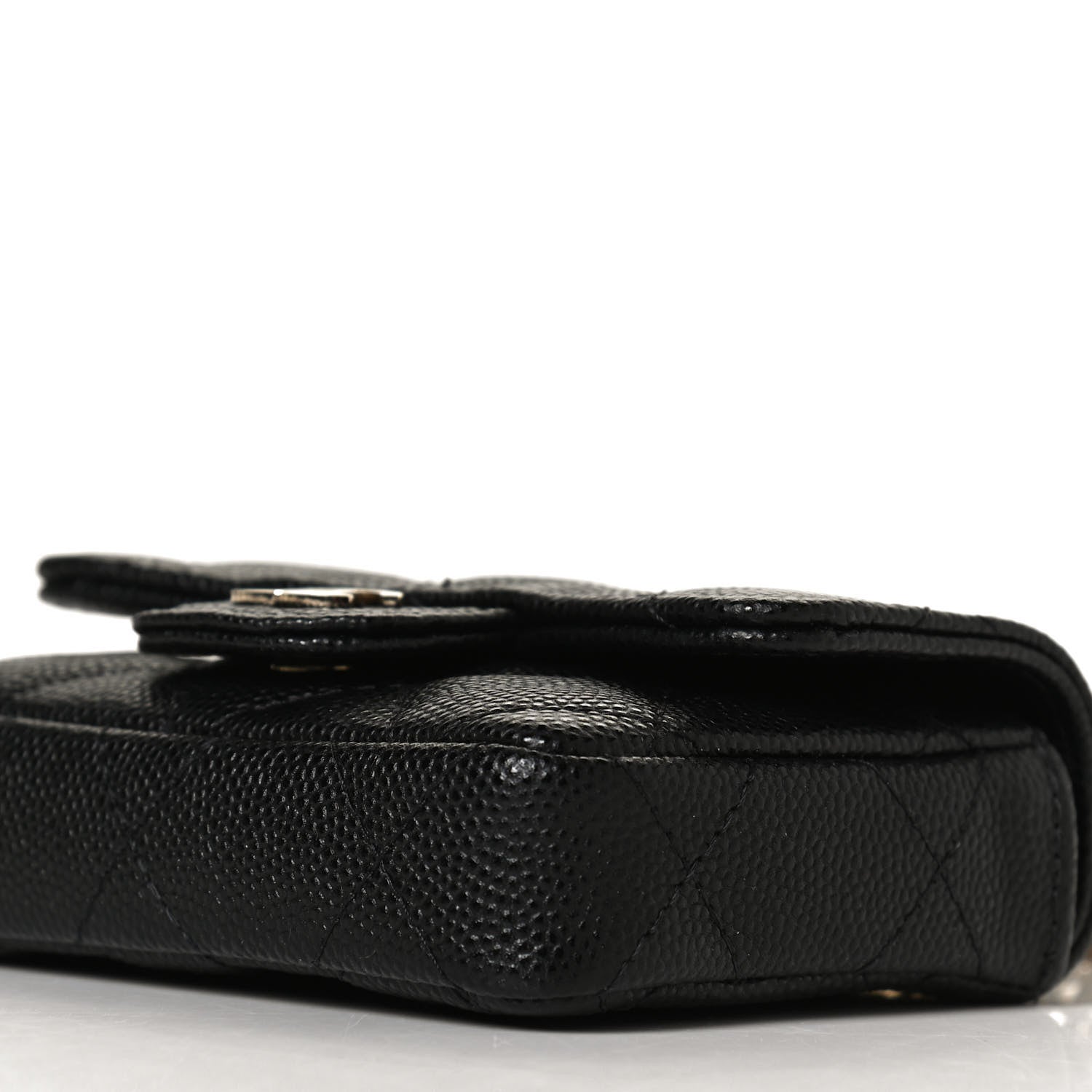 Chanel Caviar Quilted Mini Chain Belt Bag Black 11 of 12