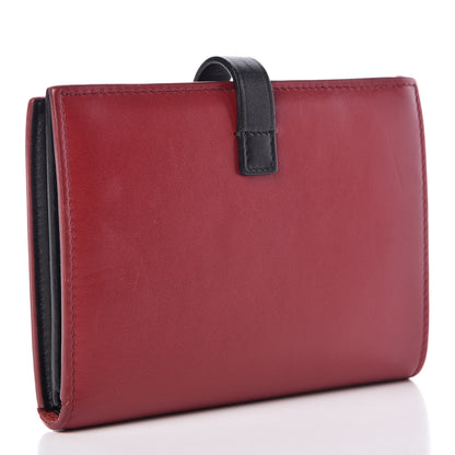 Celine Smooth Calfskin Medium Multifunction Strap Wallet Coquelicot 3 of 12
