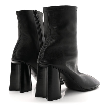 Balenciaga Shiny Soft Sheepskin Glove 80mm Ankle Boots 37.5 Black 5 of 9