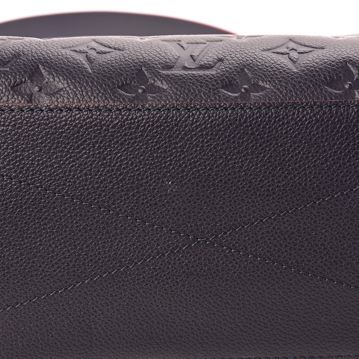 Louis Vuitton Empreinte Montaigne MM Marine Rouge 10 of 13