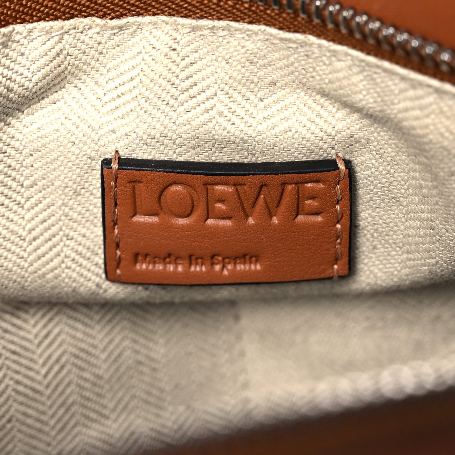 Loewe Calfskin Medium Puzzle Bag Tan 6 of 11