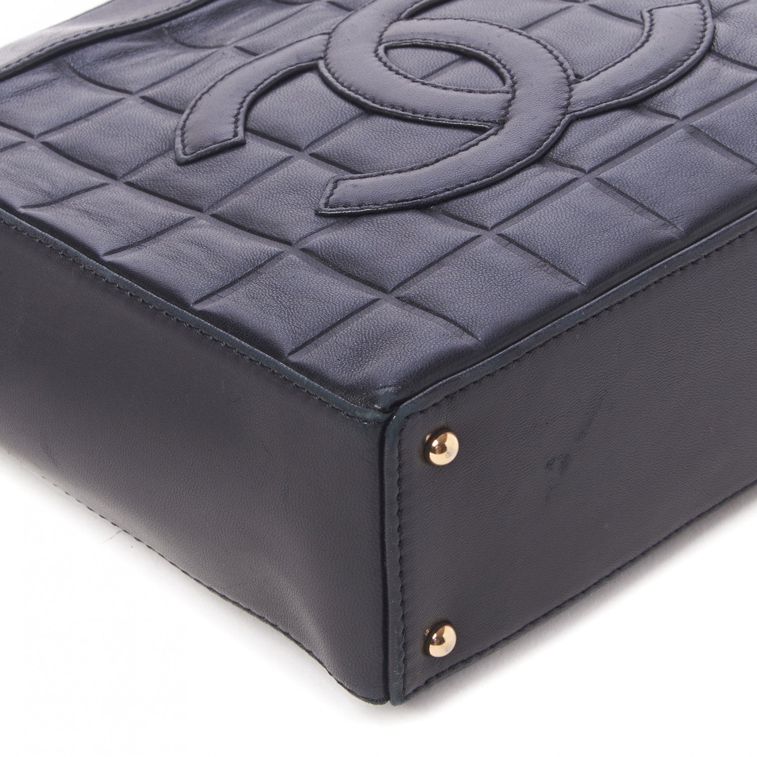 Chanel Lambskin Quilted Small Chocolate Bar Shoulder Bag Black 6 of 9