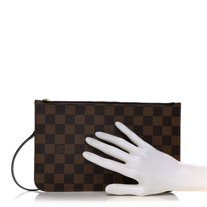 Louis Vuitton Damier Ebene Neverfull MM GM Pochette 2 of 12