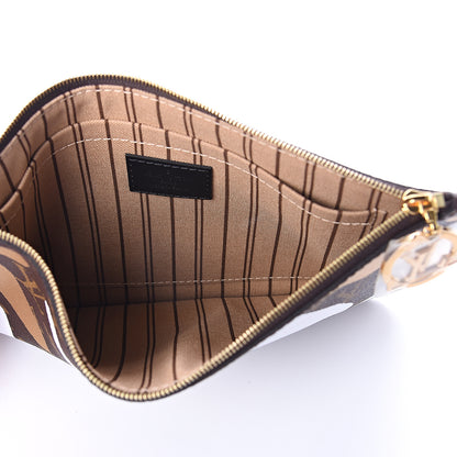 Louis Vuitton X LOL Monogram Neverfull MM GM Pochette Gold Silver 4 of 6