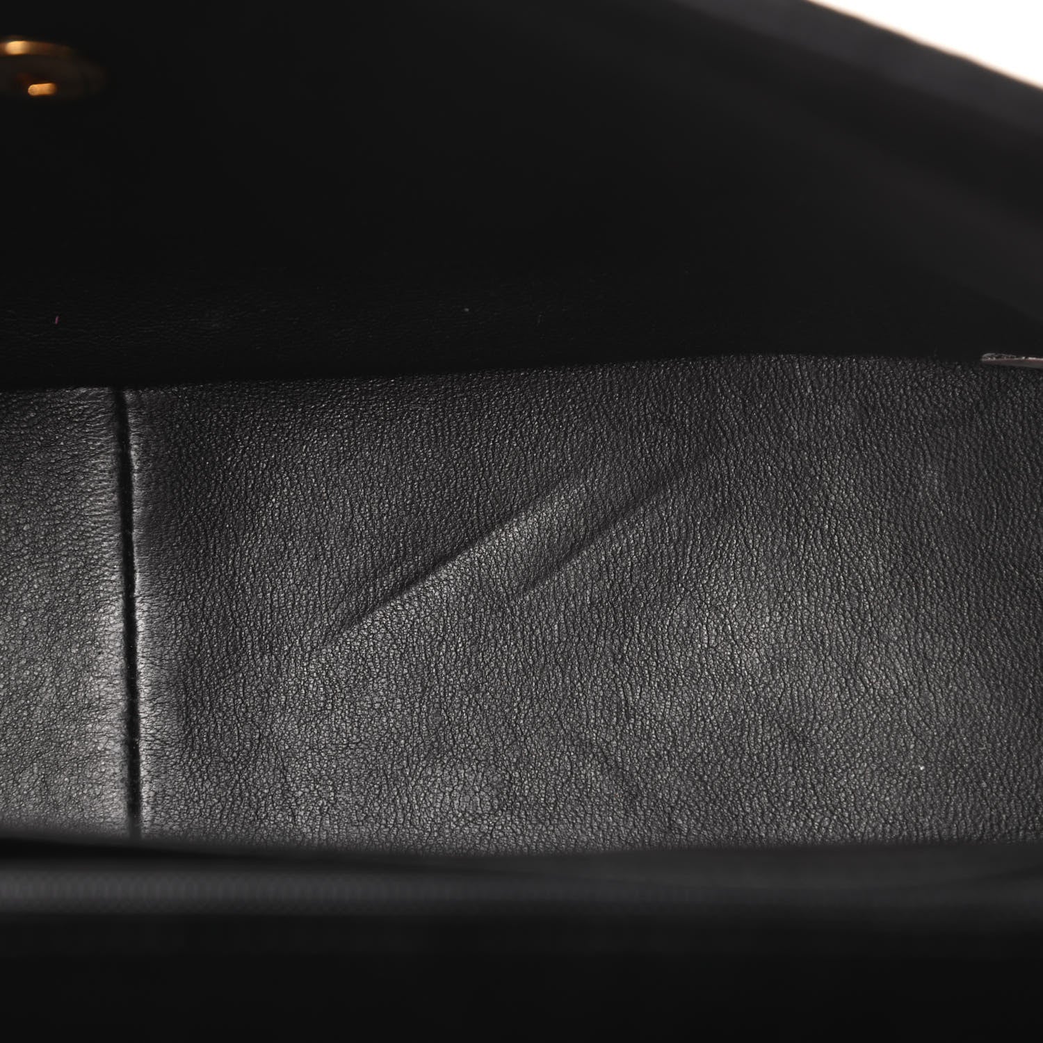 Chanel Velvet Quilted Jumbo Single Flap Black 15 of 20