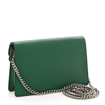 Gucci Calfskin Super Mini Dionysus Shoulder Bag Emerald 3 of 9