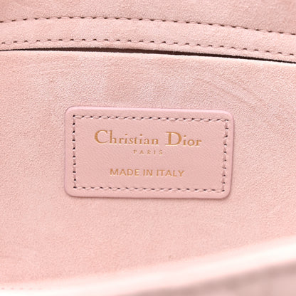 Christian Dior Lambskin Cannage Medium Lady D-Joy Light Pink 6 of 13