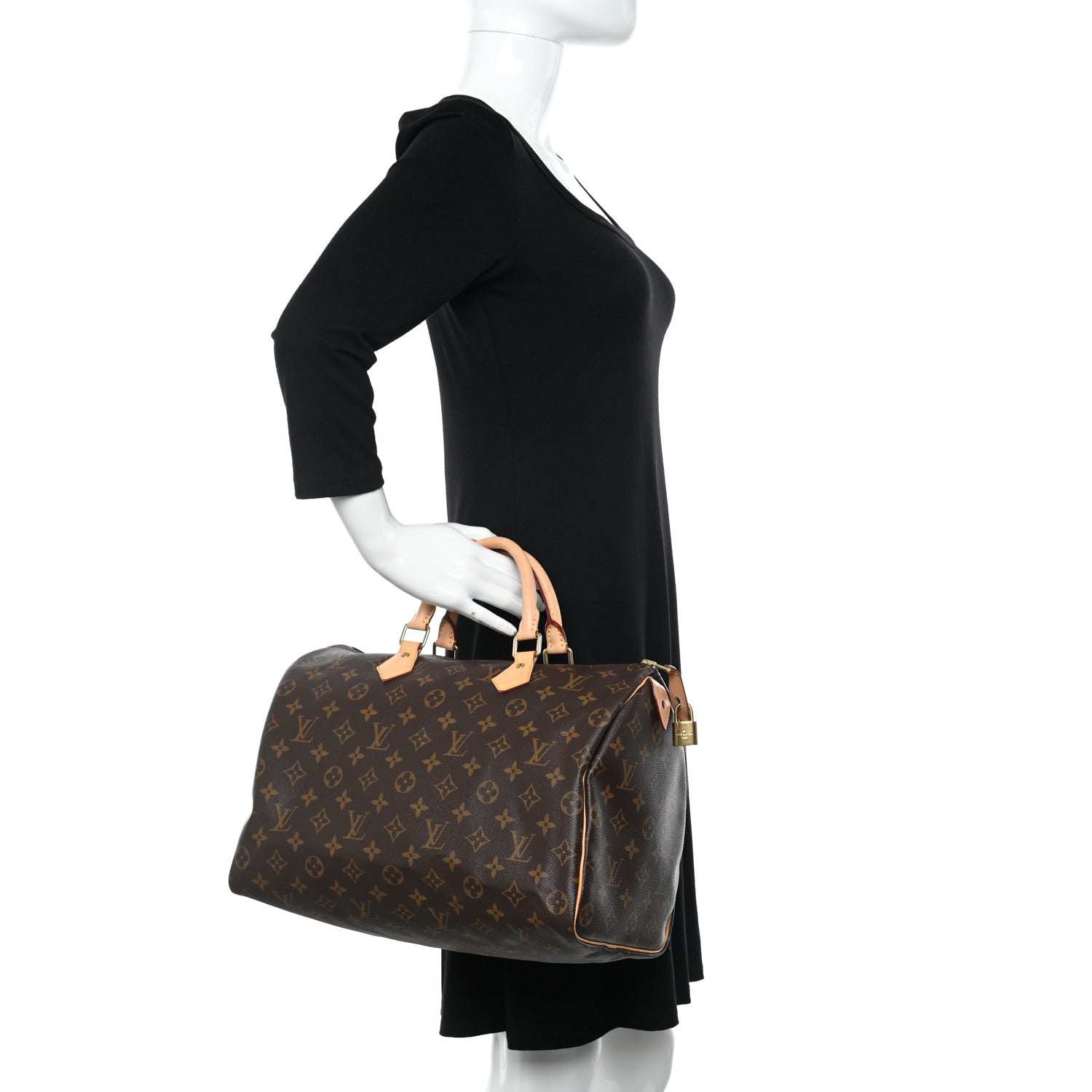 Louis Vuitton Monogram Speedy 35 2 of 12