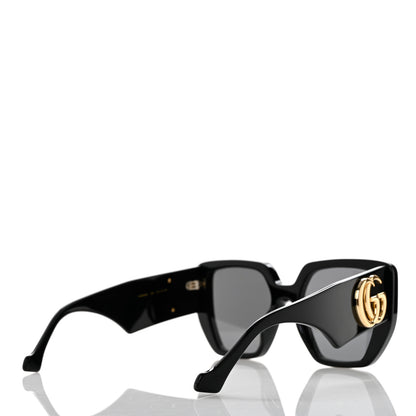 Gucci Acetate Square Frame Sunglasses GG0956S Black 4 of 8